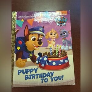 Nickelodeon Paw Patrol Birthday Card - Blue, Red, Yellow